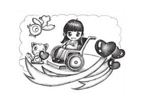 殘疾人創(chuàng)意素描畫法