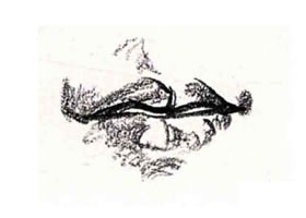 人物嘴巴速寫(xiě)刻畫(huà)要領(lǐng)（步驟分析）