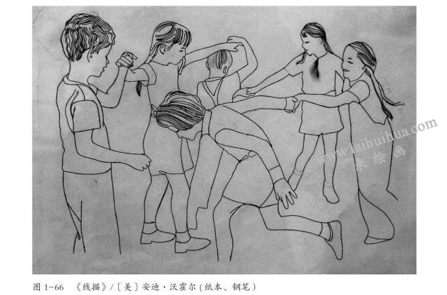 《線描》（美）安迪沃霍爾