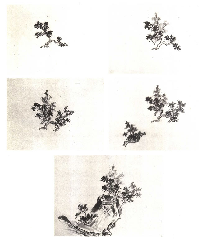 中國山水畫的臨摹技法