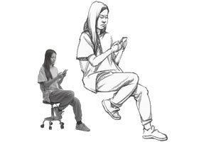 人物速寫線稿的訓(xùn)練方法