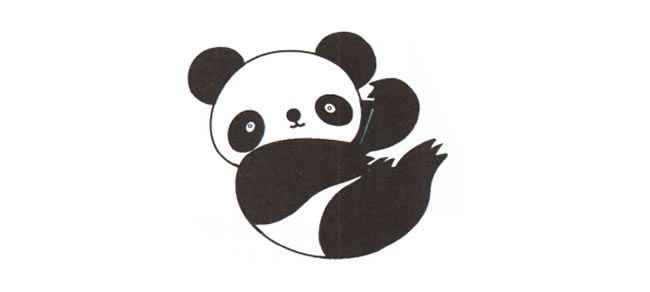 大熊貓兒童卡通畫(huà)法步驟03