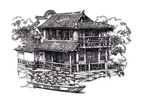 黑白風(fēng)景速寫線條的特征與技巧