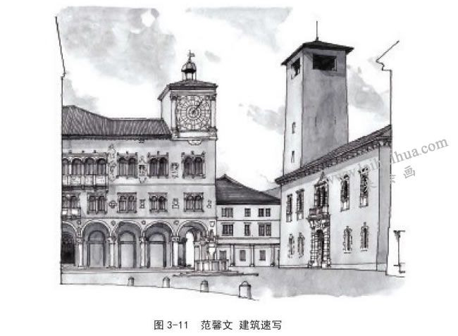 范馨文  建筑速寫02
