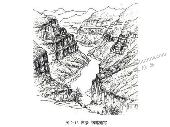 風(fēng)景速寫S形構(gòu)圖