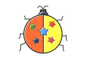 瓢蟲兒童卡通畫