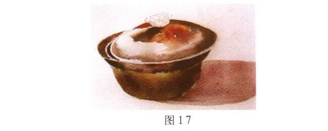 沙鍋水彩畫的寫生步驟03