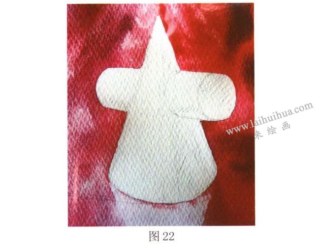 石膏幾何體水彩畫寫生步驟01
