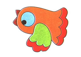 小鳥(niǎo)兒童卡通畫(huà)