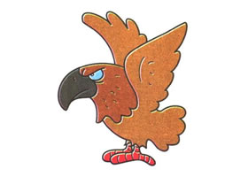 老鷹兒童卡通畫(huà)