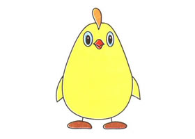 小雞兒童卡通畫(huà)