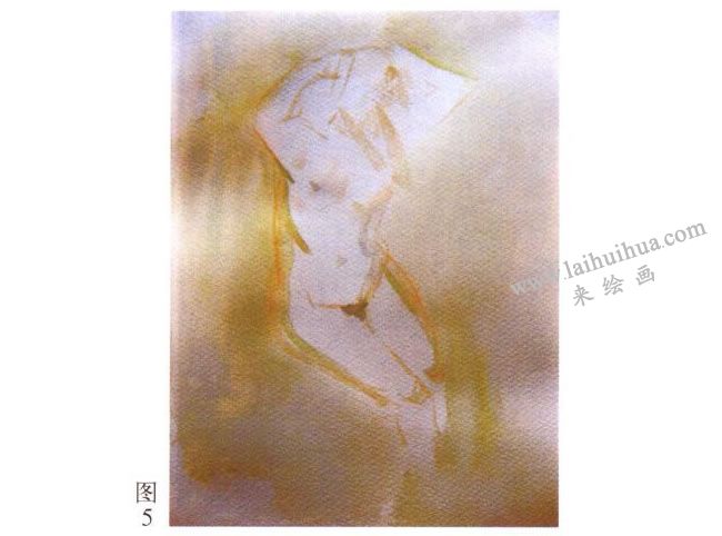 人體水彩畫(huà)寫(xiě)生步驟01