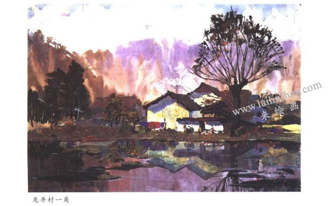 龍井村一角