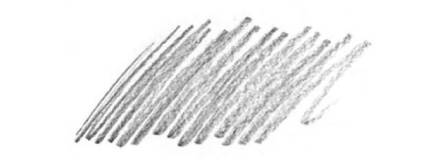 素描拆線連排用筆