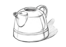 結構素描的畫法步驟