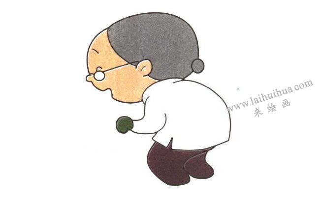 老奶奶的眼睛和褲子