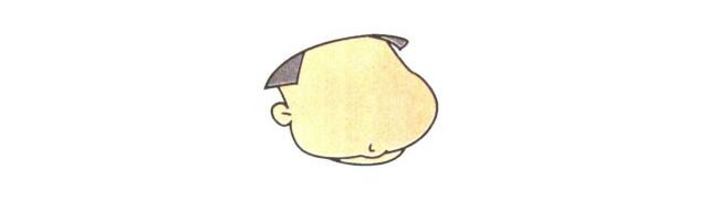 廚師的臉和頭發(fā)