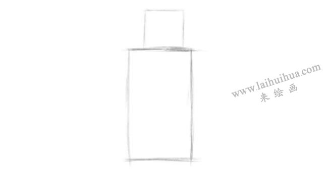 香水瓶素描畫(huà)法步驟01