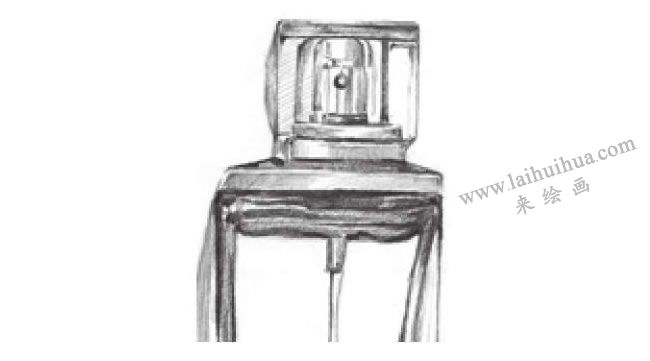 香水瓶素描畫(huà)法步驟06