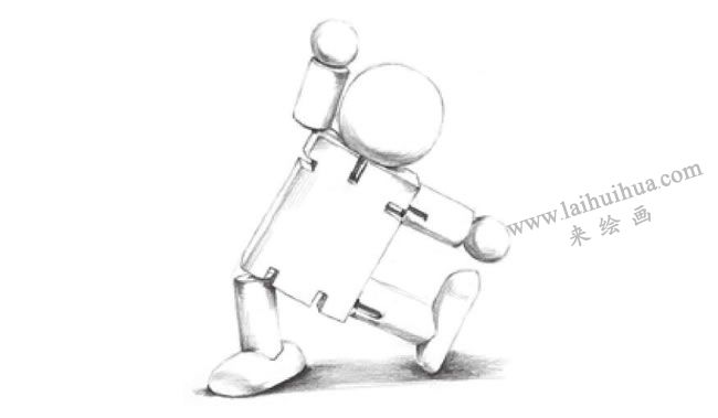 小木偶素描畫法步驟04