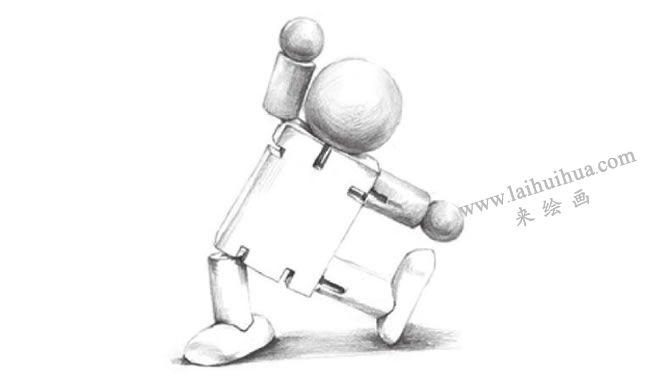 小木偶素描畫法步驟05