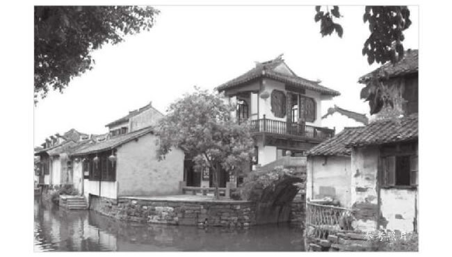 河畔茶樓風(fēng)景速寫的畫法步驟