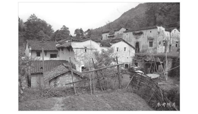 婺源小院風景速寫畫法步驟
