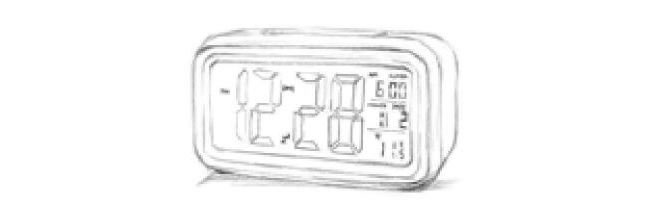 電子時鐘素描畫法步驟04