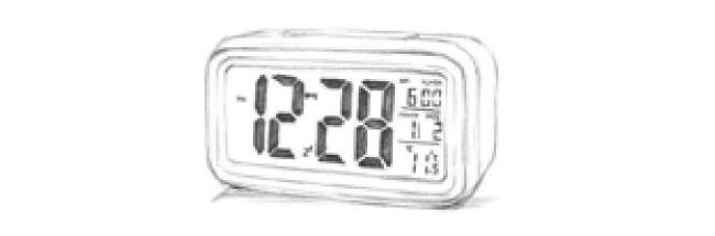 電子時鐘素描畫法步驟05