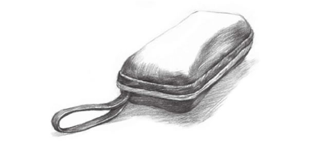 眼鏡盒素描畫(huà)法步驟06