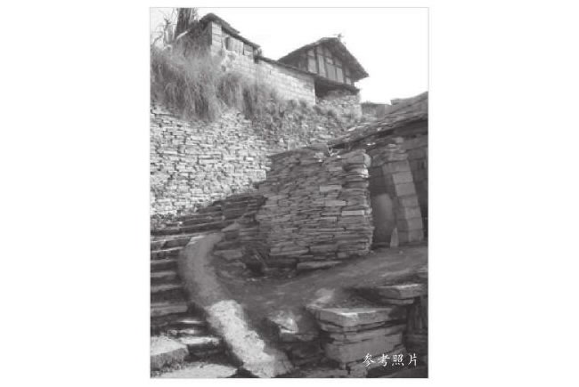 石板村風(fēng)景速寫畫法步驟