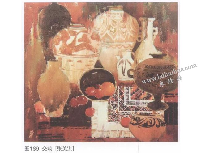 張英洪先生的靜物畫作品