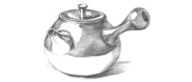 茶壺素描畫法步驟05
