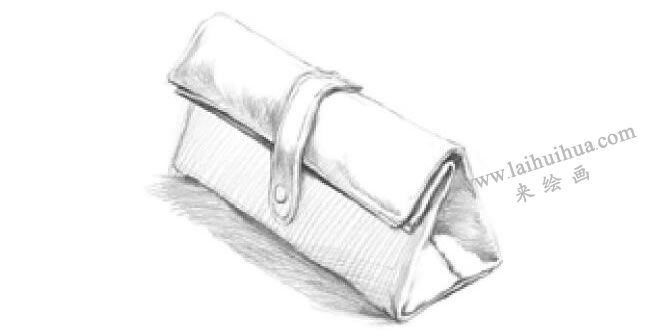 筆袋素描畫(huà)法步驟04
