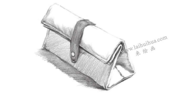 筆袋素描畫(huà)法步驟05