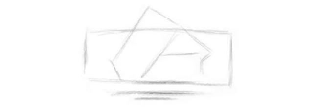 點心的素描畫法步驟01