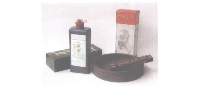 兒童水墨畫硯、墨