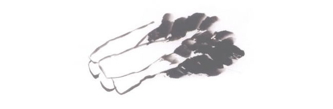 白菜兒童國畫法步驟02