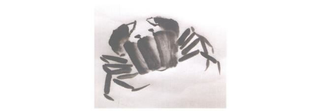 螃蟹兒童國(guó)畫