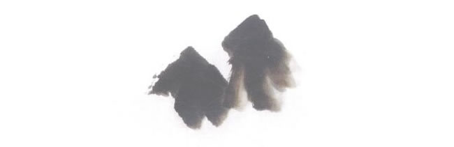 葡萄兒童水墨畫法步驟01
