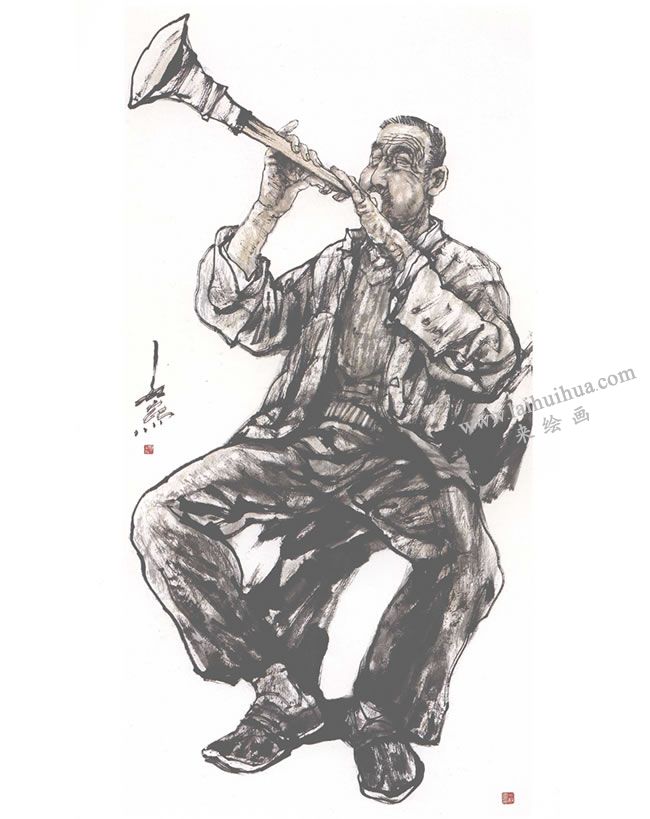 寫意人物畫