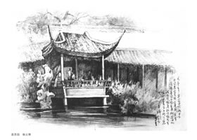 傳統(tǒng)建筑的素描畫法