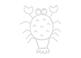 龍蝦幼兒簡筆畫