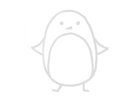 企鵝幼兒簡筆畫