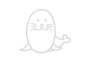 海豹幼兒簡筆畫