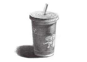 素描紙杯（二）
