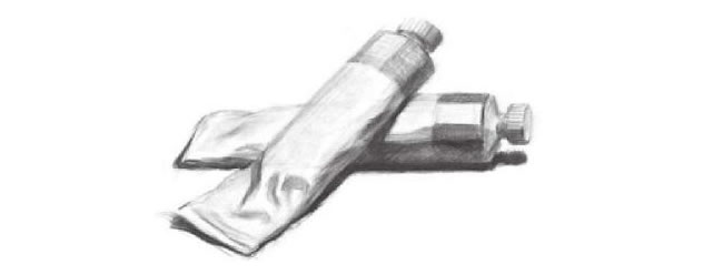 鋁管顏料素描畫法步驟03