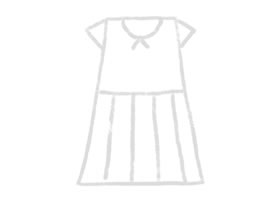 連衣裙幼兒簡筆畫