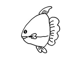 魚的兒童畫法