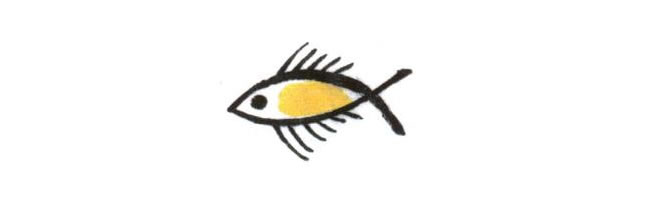 小魚(yú)兒童水墨畫(huà)